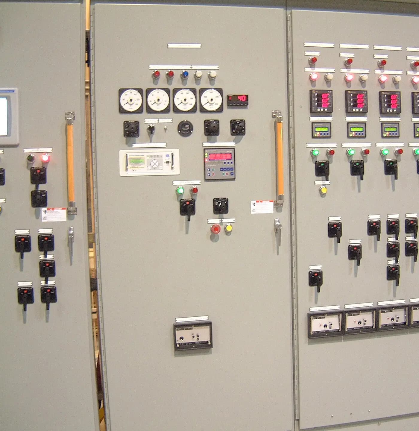 Industrial control and protection panels